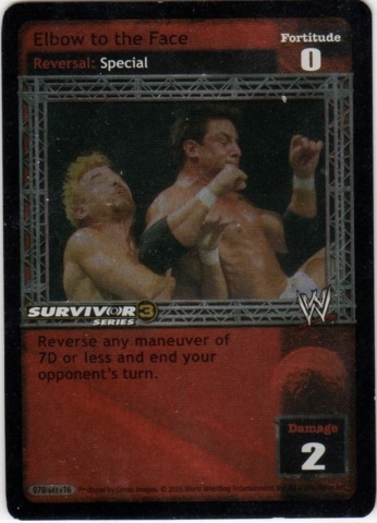 Elbow to the Face (SS3) Foil